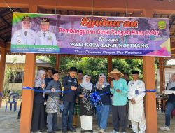 Resmikan Bangunan Gerai Pangan, Rahma: Semoga Menjadi Semangat Baru Berjualan Disini