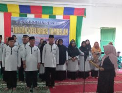 Wako Rahma Kukuhkan Pengurus Ikatan Keluarga Tambelan Periode 2023-2028