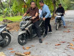 Tinjau Progres Pengerjaan Jalan di Penyengat, Ansar Pastikan Tuntas di Desember