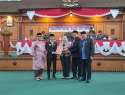DPRD Tanjungpinang Gelar Paripurna Penyampaian Ranperda Perubahan APBD 2023