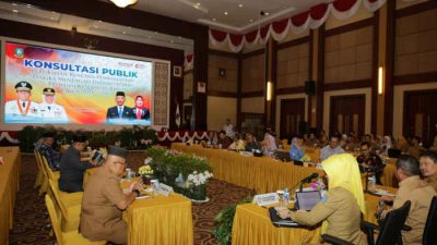 Ketua Bapemperda DPRD Kepri Hadiri Acara Konsultasi Publik Perubahan RPJMD 2021-2026