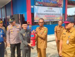 Pj Wali Kota Tanjungpinang Lantik Relawan Pemadam Kebakaran