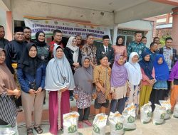 Pj Wako Hasan Salurkan Bantuan Beras Ke 7.280 KPM