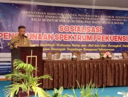 Balmon Batam dan Diskominfo Kepri Gelar Sosialisasi Penggunaan Frekuensi Radio Tertib, Efektif, dan Aman