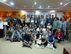 27 Jurnalis Peserta UKJ Angkatan 90 Tanjungpinang Dinyatakan Kompeten