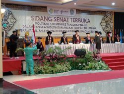 Asisten I Hadiri Wisudawan 182 Mahasiswa Poltekkes Tanjungpinang