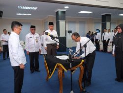 Lantik 31 P3K Hasil Optimalisasi, Pj Wako Hasan Minta Berikan Pelayanan dan Kinerja Terbaik Untuk Daerah