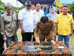 Kunker ke Karas, Ansar Resmikan Gedung Konseling dan Operasikan Mesin Genset 350 KVA Untuk Mendukung Penerangan Masyarakat