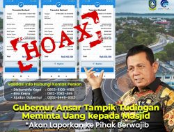 Gubernur Ansar Tampik Tudingan Meminta Uang kepada Masjid *Akan Laporkan ke Pihak Bewajib