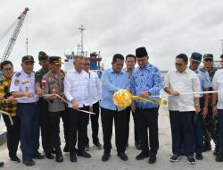 Pelabuhan Pengumpan Penagi Ranai Diresmikan Oleh Gubernur, Untuk Peningkatan Pelayanan Transportasi