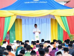 Gubernur Ansar Khatib ‘Idul Fitri 1445 H di Daik Lingga, Anak Kepri Wajib Berbakti Kepada Kedua Orang Tua