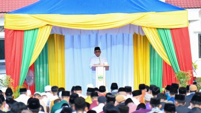 Gubernur Ansar Khatib ‘Idul Fitri 1445 H di Daik Lingga, Anak Kepri Wajib Berbakti Kepada Kedua Orang Tua