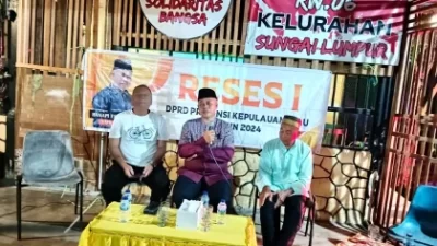 Anggota DPRD Provinsi Kepri Gelar Reses Bersama Masyarakat Sungai Lumpur