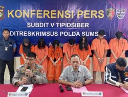 Polisi Amankan Tersangka Penjual Akun WhatsApp Untuk Judi Online di Sumsel