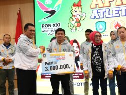 Dukung Kontingen Kepri Untuk Sukses di Ajang PON XXI di Aceh-Sumut 2024, Gubernur Ansar Berikan Dana Apresiasi Untuk Para Atlet dan Pelatih