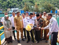 Gubernur Ansar Resmikan Ponton HDPE Pelabuhan Tarempa, Memperlancar Aksesbilitas Masyarakat Pesisir