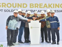 Gubernur Kepri dan Hashim Djojohadikusumo Lakukan Groundbreaking PT Solder Tin Andalan Indonesia