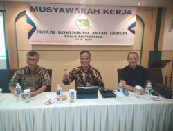 Ketua FKAG Terpilih Periode 2024-2029 Pdt Jerry Tobing Dengan Total Perolehan Suara Sebanyak 16 Suara