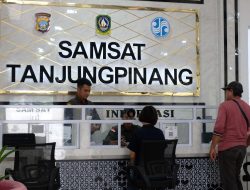 UPTD Samsat Tanjungpinang Catat Pendapatan Pajak Kendaraan Capai 36 Persen