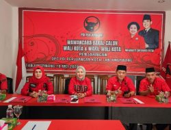 PDI Perjuangan Tanjungpinang Verifikasi 8 Bacawako Pendamping Lis Darmansyah