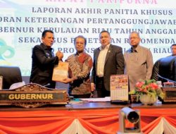 DPRD Kepri Gelar Rapat Paripurna Penyampaian Ranperda Laporan Pertanggungjawaban Pelaksanaan APBD Tahun 2023