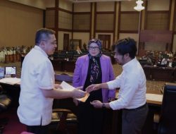 DPRD Kepri Gelar Paripurna Pandangan Umum Fraksi Terkait LPP-APBD dan RPJP