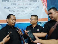 Terpilih Sebagai Ketua IWO Tanjungpinang, Sunarto Butarbutar Serukan Jurnalis Pertahankan Kebebasan Pers