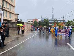 Ribuan Anak PAUD dan TK Meriahkan Pawai Tutup Tahun Ajaran 2023/2024