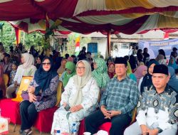 Peringatan Tahun Baru Islam, Wagub Marlin Agustina Saksikan Sedekah Bumi Di Kelurahan Tembesi