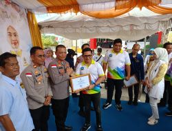 Peringatan Hari Anak Nasional, Polres Bintan Terima Penghargaan.