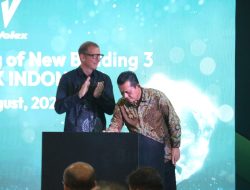 Gubernur Ansar Dampingi Menhan Prabowo Hadiri Grand Opening Of New Building 3 PT Volex Indonesia