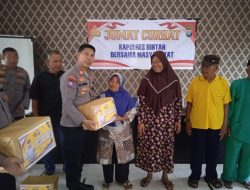 Moment Jumat Curhat, Kapolres Bintan Ajak Masyarakat Gunakan Hak Pilih Pilkada