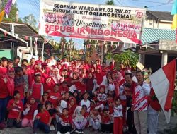 HUT RI Ke-79 Tahun Warga Perum Bukit Galang Permai Meriahkan Dengan Bermacam Perlombaan