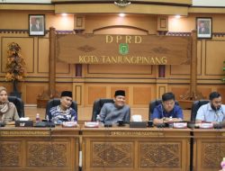 DPRD Tanjungpinang Rapat Paripurna Pembentukan Fraksi-Fraksi dan Pembentukan Panja Tatib dan Kode Etik