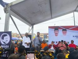 Ribuan Massa Hadiri Kampanye Perdana Nomor Urut 2 Rudi-Rafik, Komitmen Percepat Pembangunan Kepri