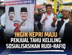 Pedagang Tahu Keliling Kagumi HMR, Rela Berjuang Keluar Masuk Pulau demi Menangkan Rudi- Rafiq Gubernur