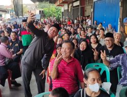 Anggota DPRD Tanjungpinang Prengki Simanjuntak Ajak Warga Kijang Lama Sama-Sama Menangkan Lis-Raja