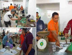 Disdagin Tanjungpinang Lakukan Tera Ulang Alat UTTP di Pasar Encik Puan Perak Untuk  Pastikan Alat Sesuai Standar
