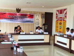 Cegah Butterfly Effect Penyaluran BBM Biosolar Subsidi, Polres Bintan Rakor dengan Dinas Terkait