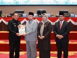 DPRD Kepri Gelar Paripurna Penyampaian Ranperda RTRW