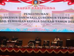 DPRD Kepri Resmi Tetapkan Gubernur dan Wakil Gubernur Kepri Hasil Pilkada 2024