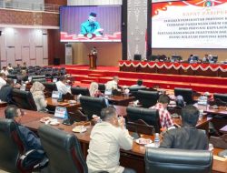 DPRD Kepri Gelar Paripurna Penyampaian Jawaban Pemerintah Terhadap Pandangan Umum Fraksi-fraksi Ranperda RTRW