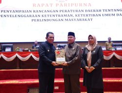 Gubernur Kepri Sampaikan Ranperda Insentif Investasi dan Ketertiban Umum di Rapat Paripurna DPRD