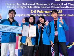 Mahasiswa UMRAH Raih Medali Perunggu di Thailand Inventors’ Day 2025
