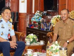 Sekdaprov Kepri Terima Kunjungan Kepala Oditurat Militer, Bahas Rencana Pembangunan Kantor Oditur Militer