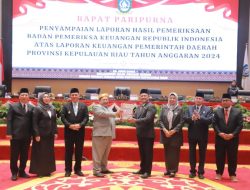BPK-RI Sampaikan Laporan Hasil Pemeriksaan Kepada DPRD Kepri TA 2024