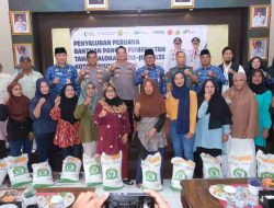 Wali Kota Lis Launching Penyaluran Perdana Bantuan Pangan Pemerintah Tahap I Alokasi Juni – Juli 2025