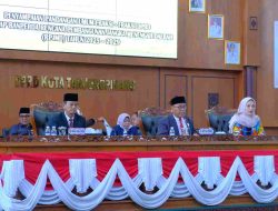 Wakil Wali Kota Raja Ariza Sampaikan Jawaban Pemerintah Atas Pandangan Fraksi DPRD