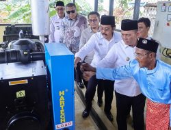 Gubernur Kepri Meresmikan Genset di Pulau Bahan Karimun