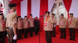 Pimpin Upacara Hari Pramuka ke-64,  Ansar Ajak Generasi Muda Jadi Insan Pancasila